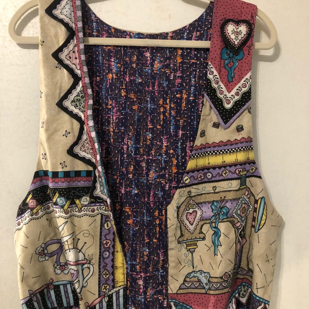 Vintage 'Seamstress Vibe' Vest